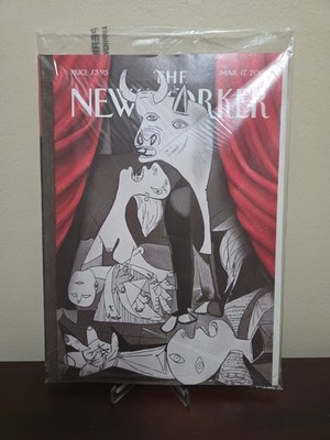 Vtg Y2K Brand New Sealed New Yorker Magazine March 17, 2003 Abstract Art Cover 