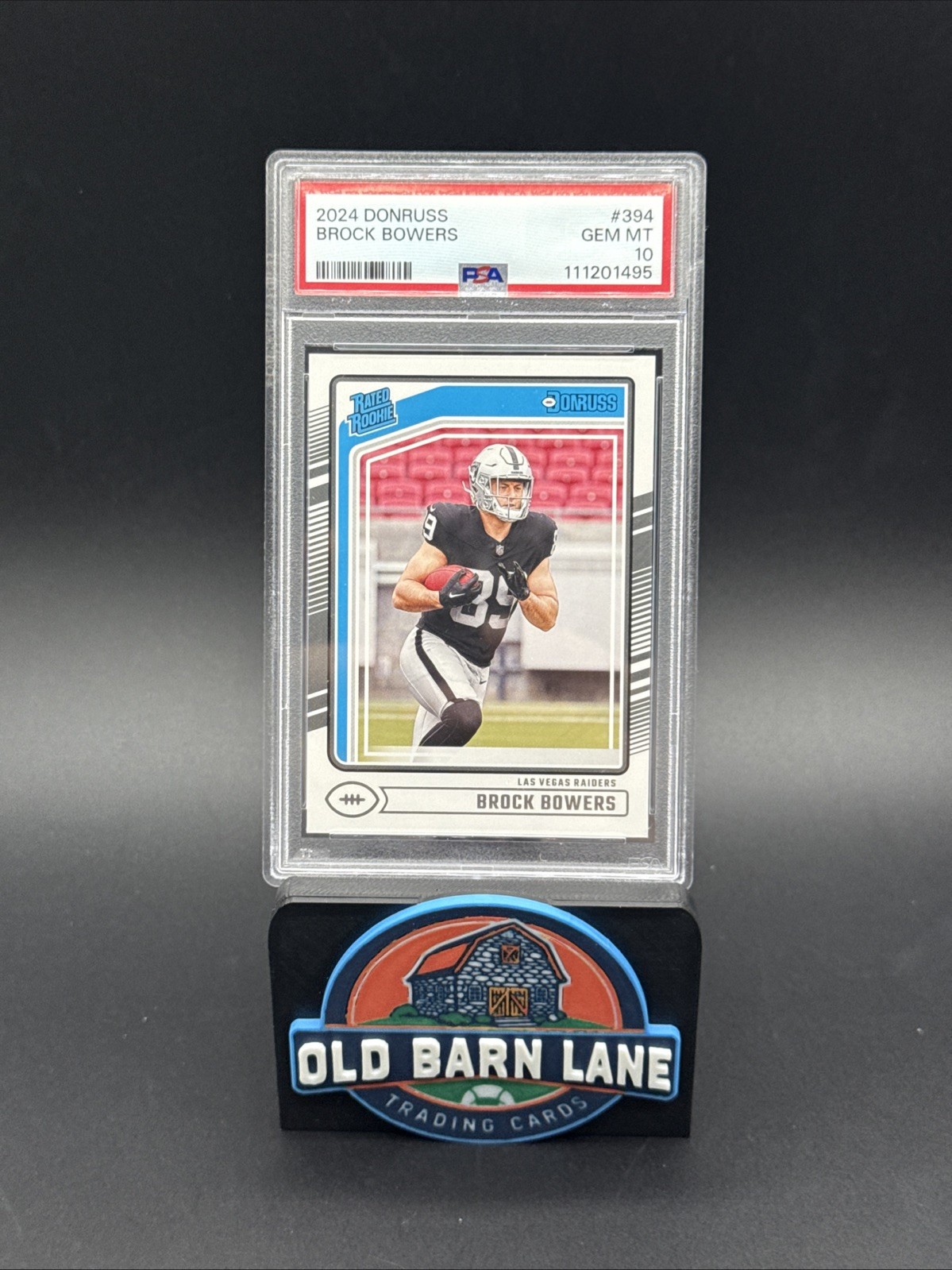 2024 Panini Donruss - Rated Rookie Brock Bowers #394 (RC)