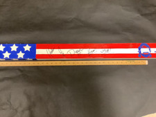 HACKSAW JIM DUGGAN SIGNED HAND PAINTED FULL SIZE 2X4 WWE WWF WRESTLEMANIA AUTO
