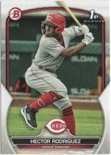 Hector Rodriguez 2023 BOWMAN BASEBALL Paper Prospects 1st Bowman #BP-95 Reds