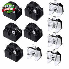 Refrigerator Compressor Relay and Overload Kit 5 Sets Refrigerator Starters QP2