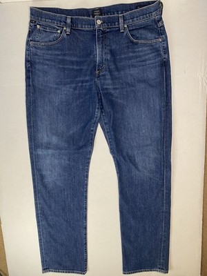 Citizens of Humanity Sid Jeans Mens 38x34 Regular Straight Blue Denim USA Made