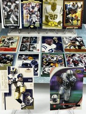 Marshall Faulk Football Card Lot Indianapolis Colts Los Angeles Rams 1996 - 2003
