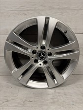 2017-2020 Mercedes S-class S550 S450 S560 18x8 Oem 10 Spoke Silver Wheel Wtpms