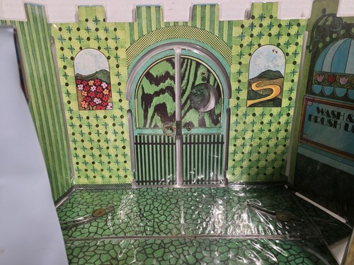 Vintage 1974 Mego Zauberer von Oz Emerald City 42" Spielset mit 8" Zauberer & Box - KOMPLETT - Bild 8 von 22