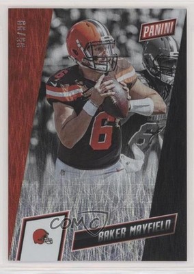 2019 Panini National Convention Magnetic Fur 35/99 Baker Mayfield #6 0a7