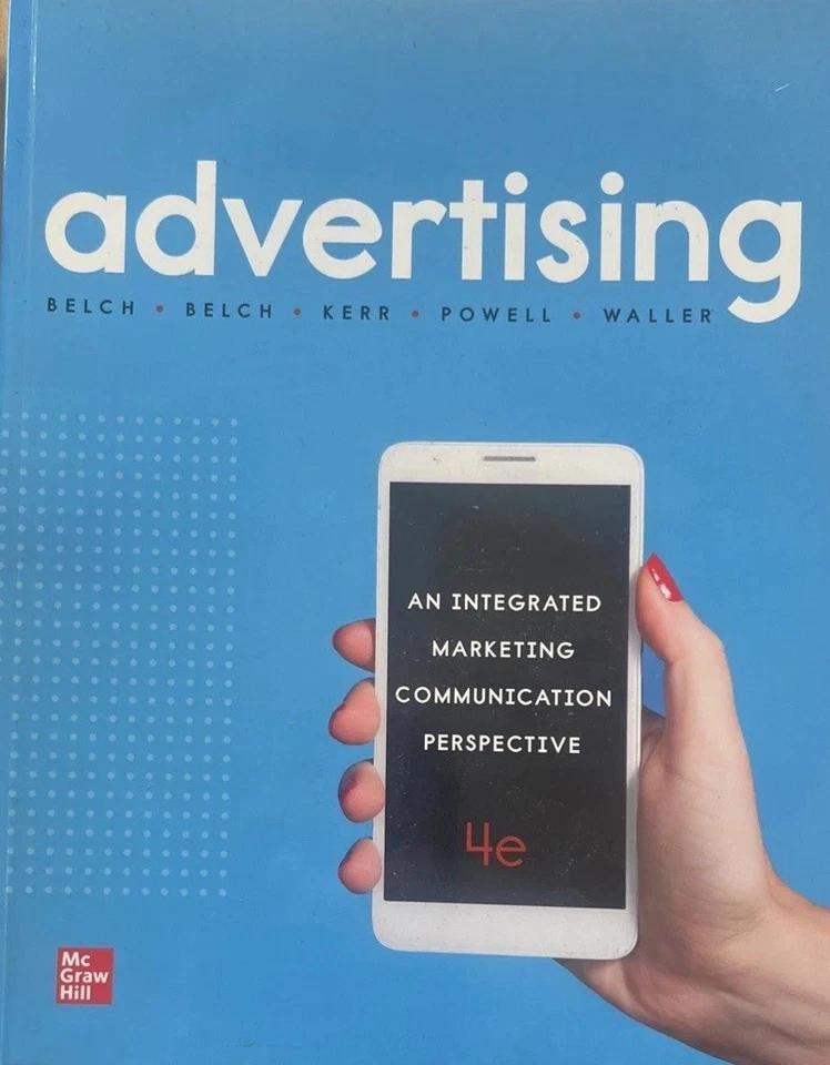 McGraw Hill Advertising Textbook 4th Edition Paperback Like New - Image 2 of 4