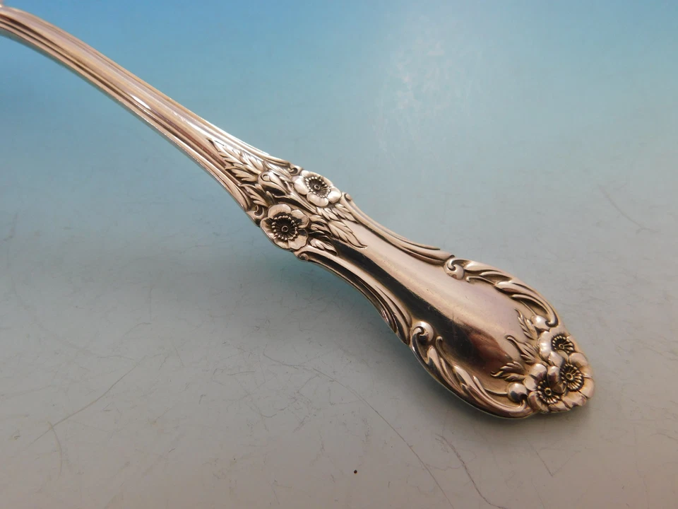 Juego de cubiertos Wild Rose de International de plata esterlina 12 servicio 48 piezas Foto 3 de 4