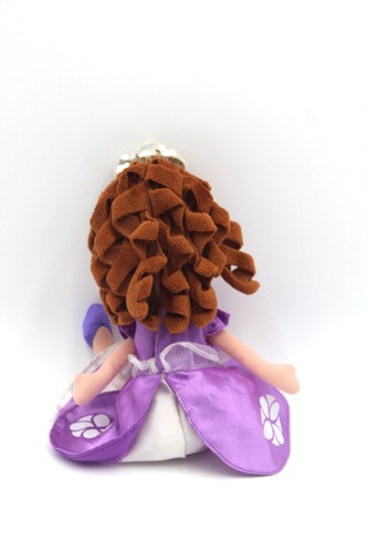 Disney Junior Princess Sofia the First Soft Plush Doll 12" Lovey Purple Dress - Picture 3 of 5