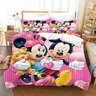 Wholesale Factory Price 3D Cartoon Style Mickey Mouse Minnie Printed Bedding Set