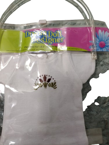 Dream Doll Designer 18.5 Slim Body Doll Shirts, 3 Piece Set NWT - Picture 2 of 9