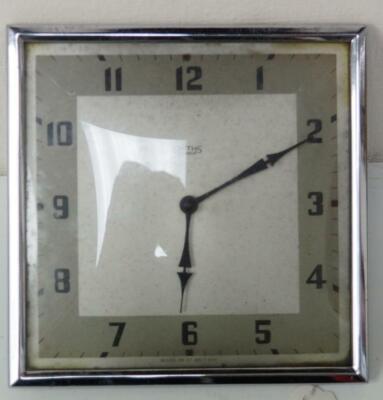 Art Deco Floating Balance Clock Retro Smiths British Mantel Clock ...