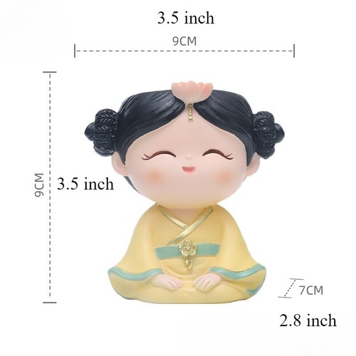 Resin Succulent Flower Pot Creative Home Decor Funny Micro Landscape - Picture 8 of 13
