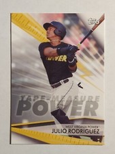2020 Topps Pro Debut Julio Rodriguez Tape Measure Power Insert TMP-JR