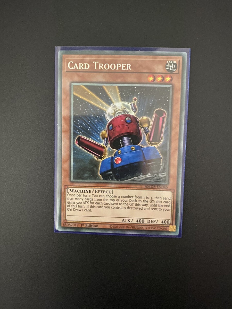 card trooper yugioh - Yugioh - Super Rare Machine/Effect Card Trooper - HAC1-EN016 -