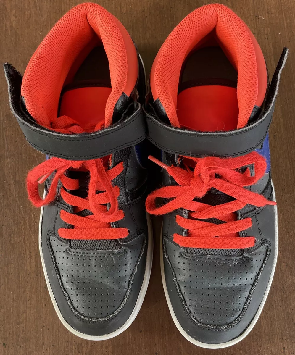 Neon orange nike high hotsell tops