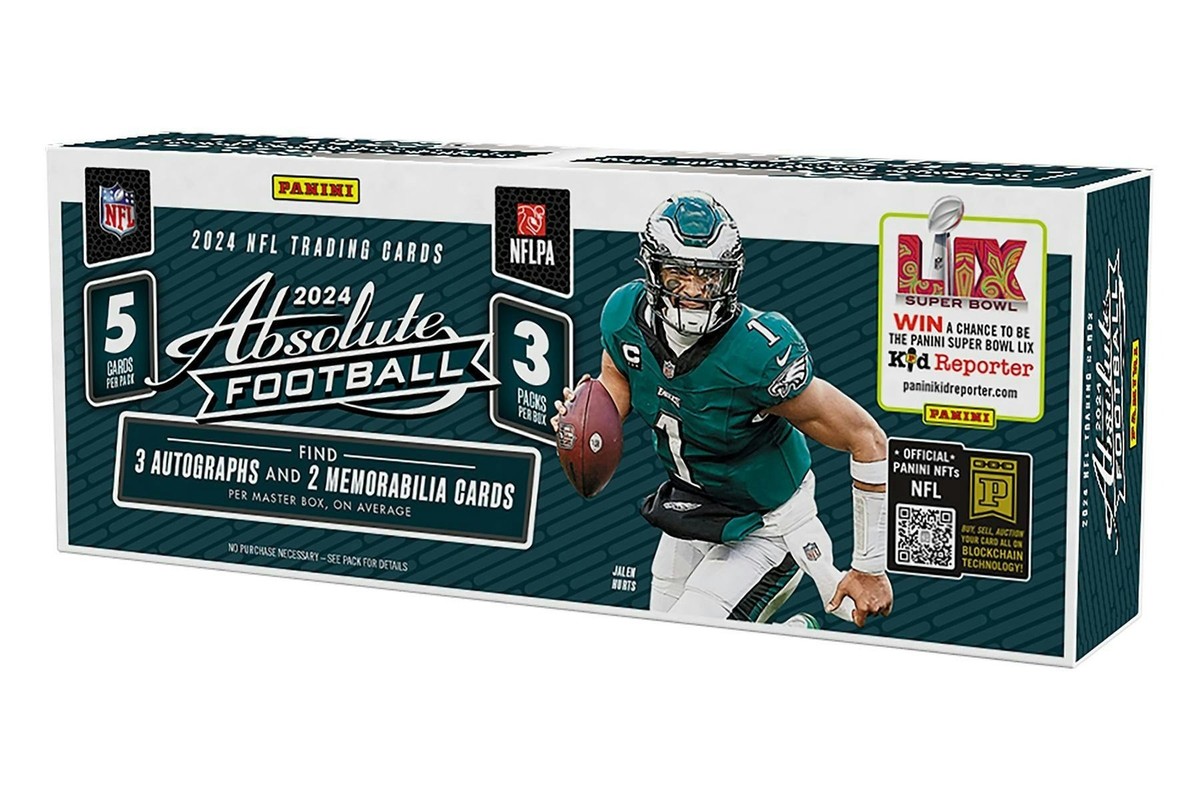 2024 Panini Absolute Football Hobby Box for sale online | eBay