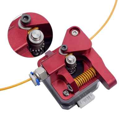 Dual Gear Extruder Ender 3 V2 Upgrade Motor Shaft 20mm 3D Printer Filament Drive