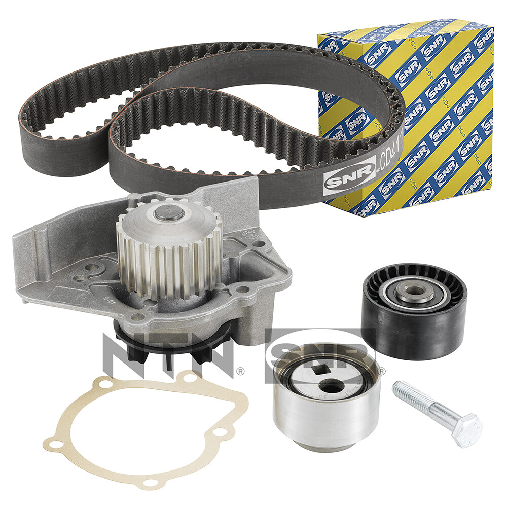 Kit de distribution avec pompe à eau SNR KDP459.140 pour courroie 25mm