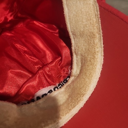 Vintage Red Frigoscandia Hat Adjustable Embroidered 100% Nylon Snap Back - Picture 8 of 9