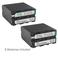 2x Kastar Battery for Sony NP-F990 DCR-TRV110 TRV120 TRV130 TRV210 TRV310 TRV315