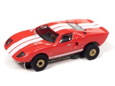 NOS Auto World ThunderJet Ultra-G Cars N Coffee - 1966 Ford GT40 Red HO slot car