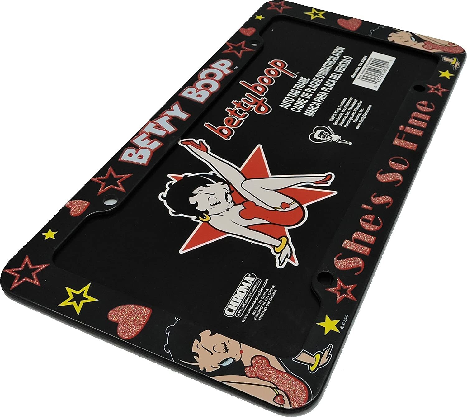 10pc Betty Boop Kiss Car Front Back Floor Mats Seat Covers Steering ...