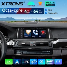 10.25" Android 14 Car GPS Stereo Radio 4+64GB For BMW 5er F10 F11 NBT Retrofit