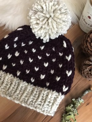 Pom Pom Beanie Hat Cap 