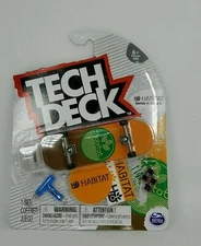 Tech Deck Habitat Fingerboard Series 11 Tri-Leaf Logo Finger Skateboard Set NEW