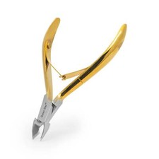 Cuticle Nippers , Cuticle Trimmer Manicure Pedicure Tool. 4" H/GOLD