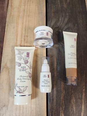 Wei East Herbal Chestnut Super Firming Face Body Cream Serum Neck Décolletage