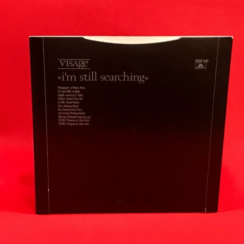 VISAGE Night Train 1982 UK 7" Vinyl Single I'm Still Searching 45 original - Picture 2 of 4