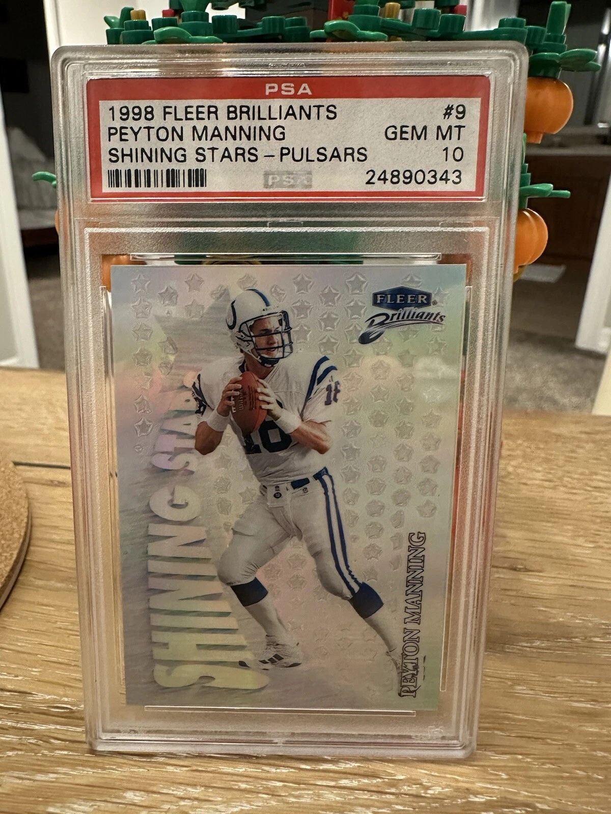 Peyton Manning Fleer Brilliants Shining Stars #9 Shining Stars-Pulsars