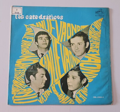 LP LOS CATEDRATICOS La Nueva Ola (Chile RCA 1968) ULTRA RARE Chilean Garage Beat