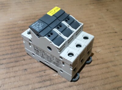 wohner  31113  AES 3X38  10X38  32A  690V  Fuse Holder 3-Pole Fast Ship