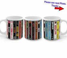 80s Metal Cassette Collection Music Coffee Mug