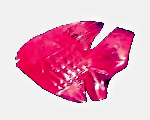 Rubí 7,59 quilates, tallado artístico a mano, tamaño: 17x12 mm, piedra preciosa natural, ¡muy raro! Foto 2 de 4