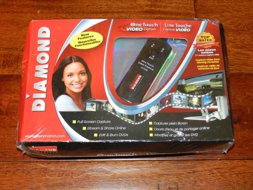 Diamond VHS to DVD One Touch Video Capture Device USB VC500 NEW FACTORY SEALED