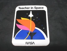 NASA Space Mission Teacher In Space Exploration Christa McAuliffe Decal  Sticker