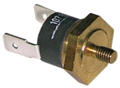 ANLEGETHERMOSTAT ABSCHALTTEMP. 107°C 1NC 1-POLIG 16A ANSCHLUSS F6,3 M4 GAGGIA
