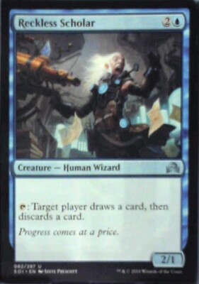 Reckless Scholar - Shadows over Innistrad: #82, Magic: The Gathering Nm R160