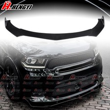 For Dodge Durango 2017-2021 Grand Cherokees Srt Painted Black Front Splitter Lip