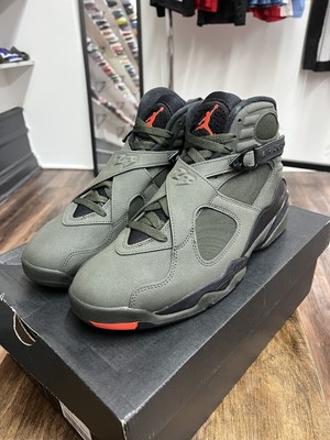 Size 9 - Nike Air Jordan 8 Retro Take Flight Undefeated Sequoia 305381-305