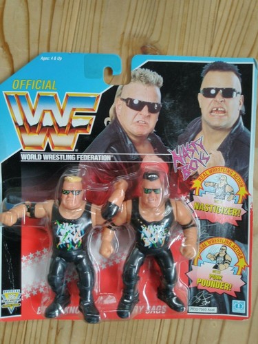 NASTY BOYS Nobbs and Saggs tag team Hasbro Figure ...