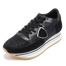 2371AC sneakers ALTA donna PHILIPPE MODEL TROPEZ HAUTE black shoes women