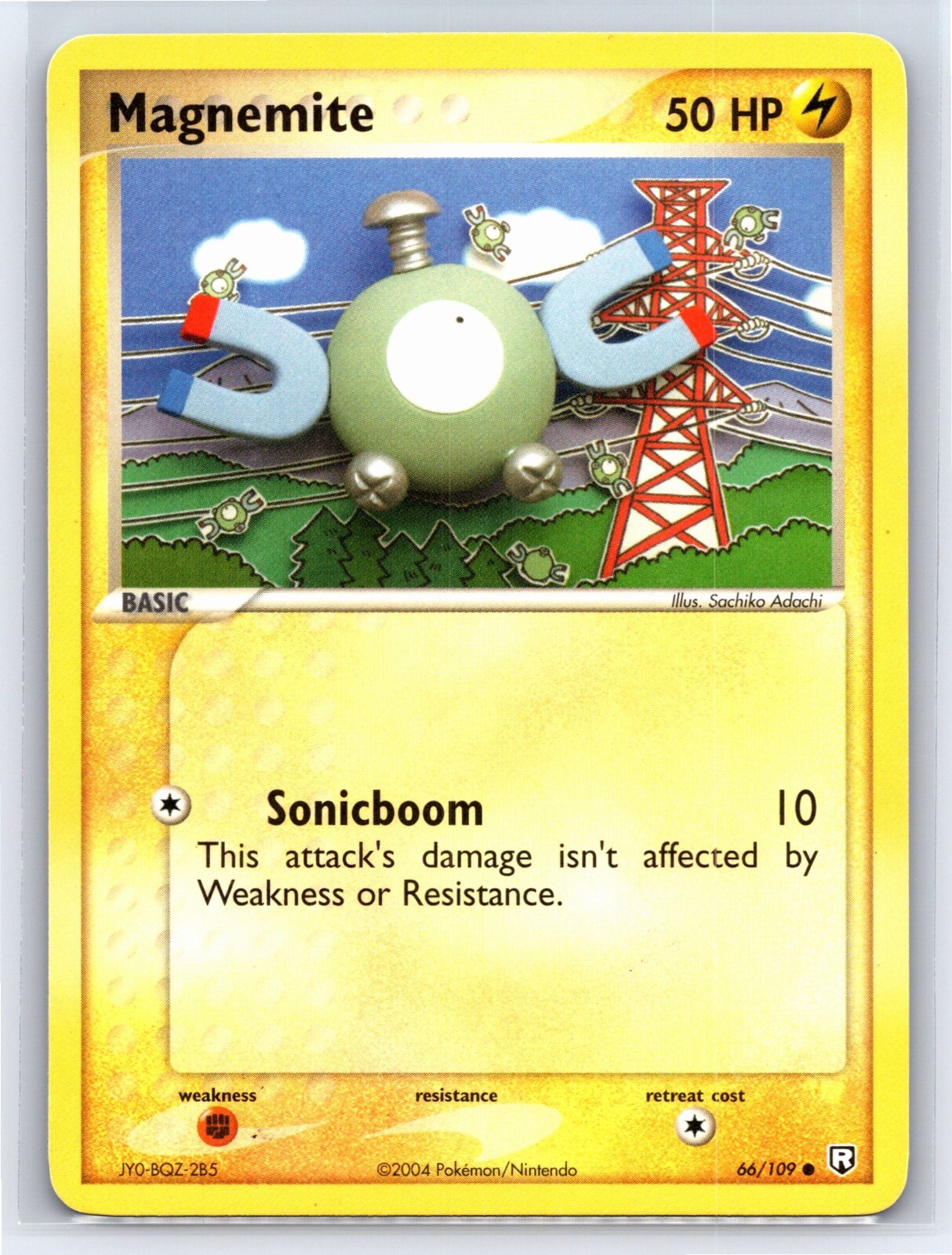 2004 Pokemon TCG Team Rocket Returns Magnemite 66/109 - NM