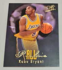 Kobe Bryant # 3 of 15 Karte B All Rookie Fleer Ultra 96-97 NBA N.Mi-Mint Vintage