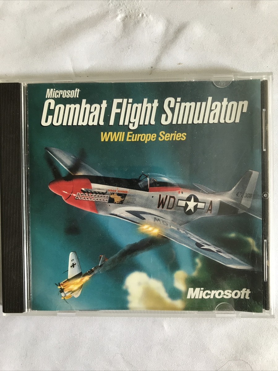 Microsoft Combat Flight Simulator WWII Europe Series Big Box