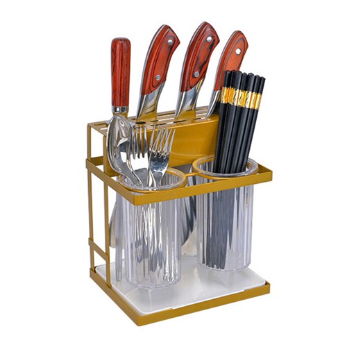 Cutlery Drain Shelf Compartment Design Storing Multi-purpose Cutlery Storage Box - Picture 6 of 13